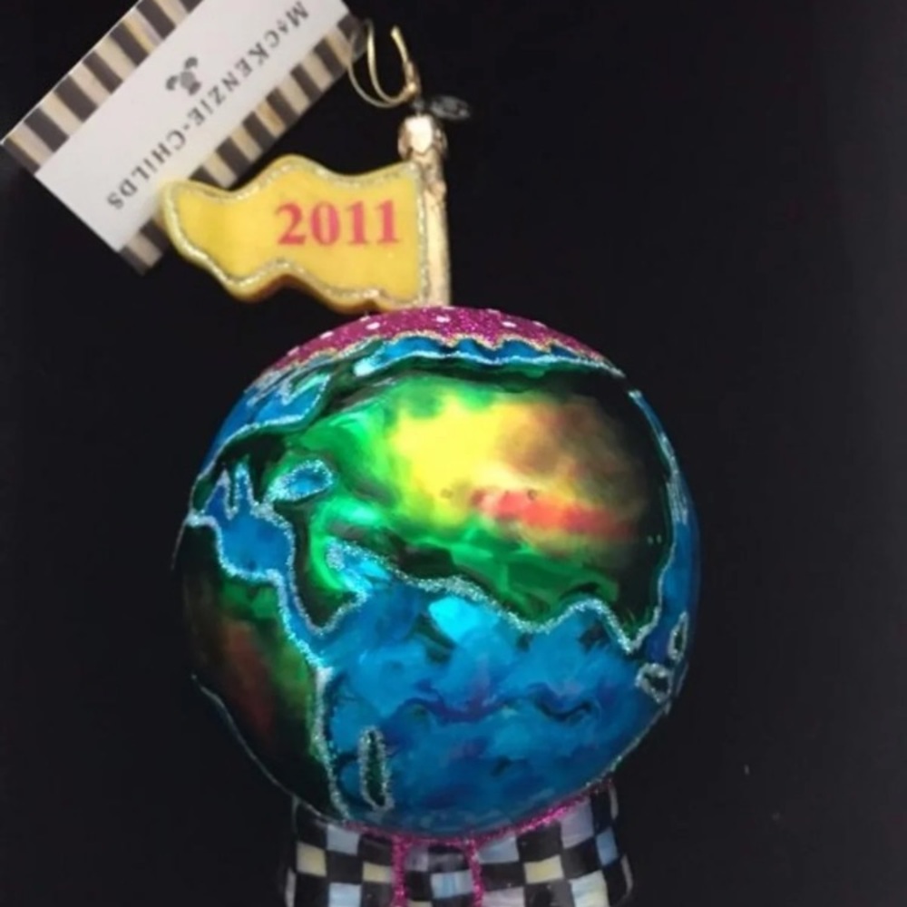 Mackenzie child’s courtly check ornament